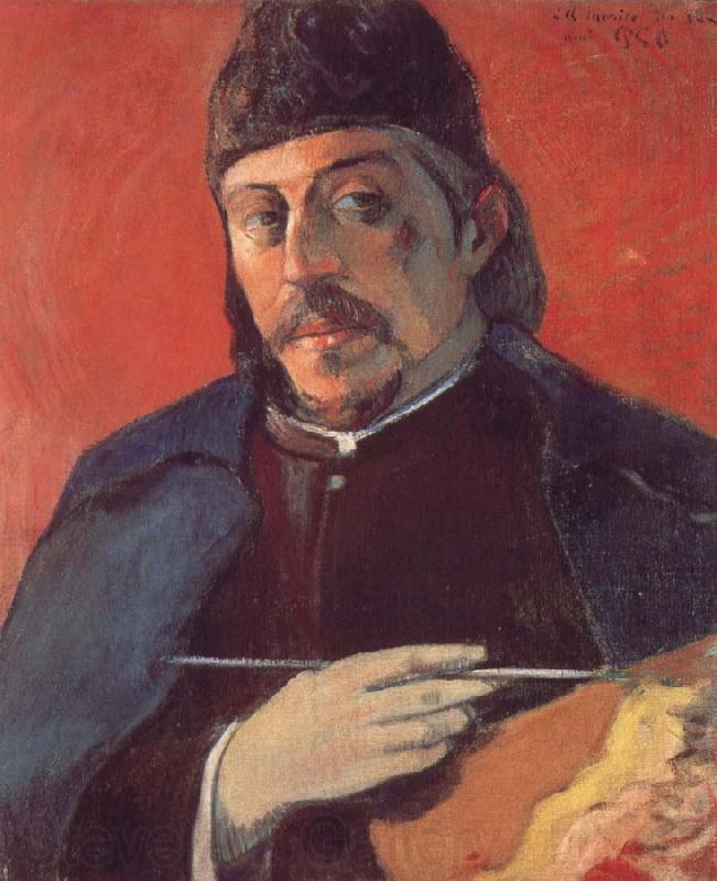 Paul Gauguin Take a palette of self-portraits